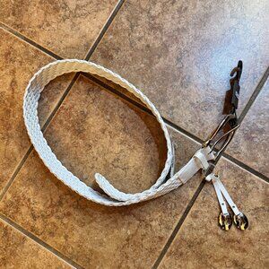 MICHAEL Michael Kors Medium Genuine Leather Bonded Belt